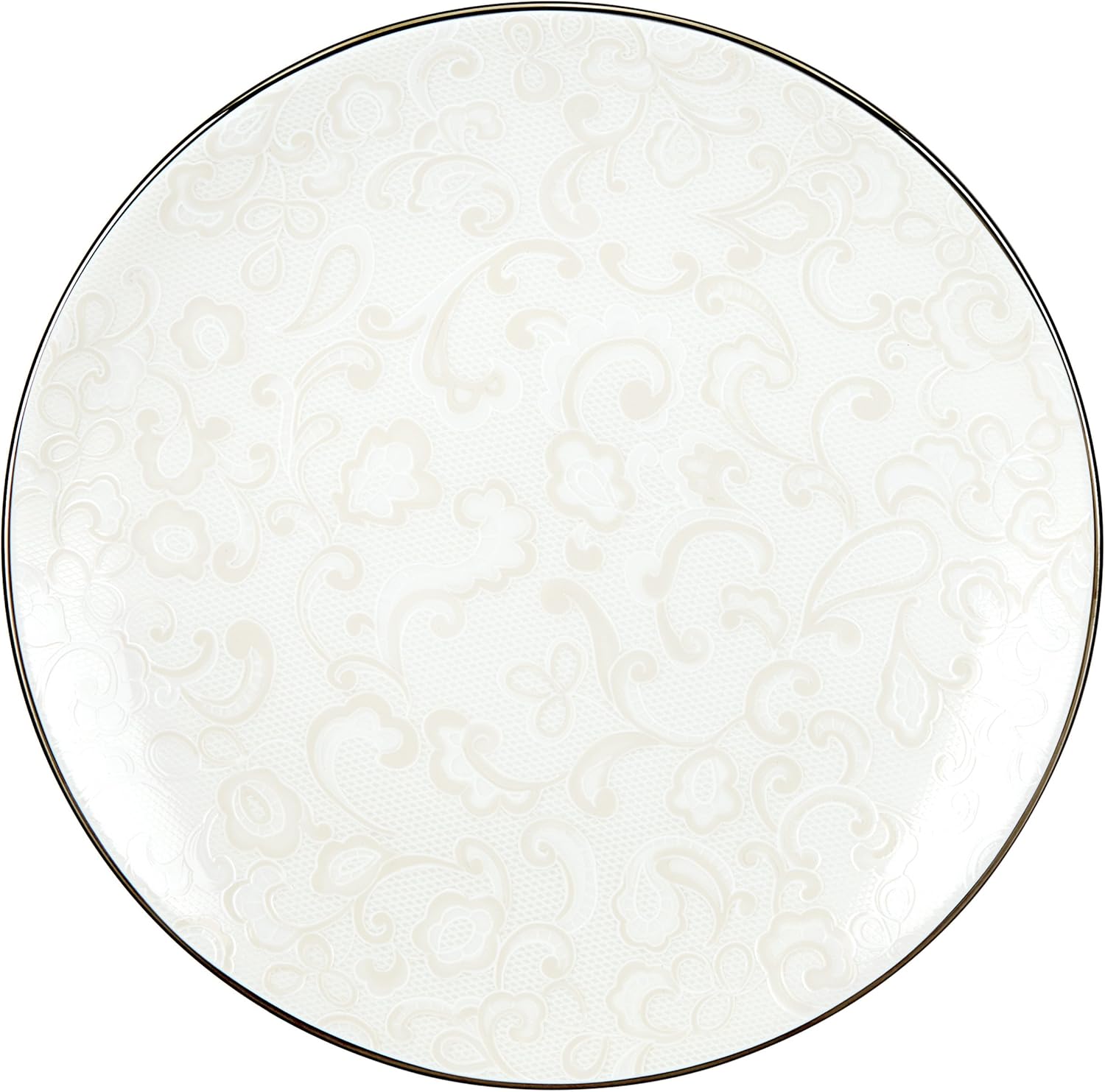 Lenox Accent Plate Lace, White Home & Kitchen