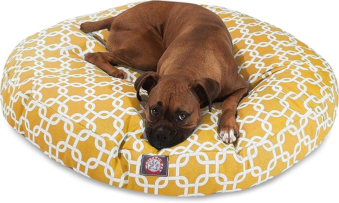 Cama Redonda Grande 107cm para Perro Lavable Impermeable