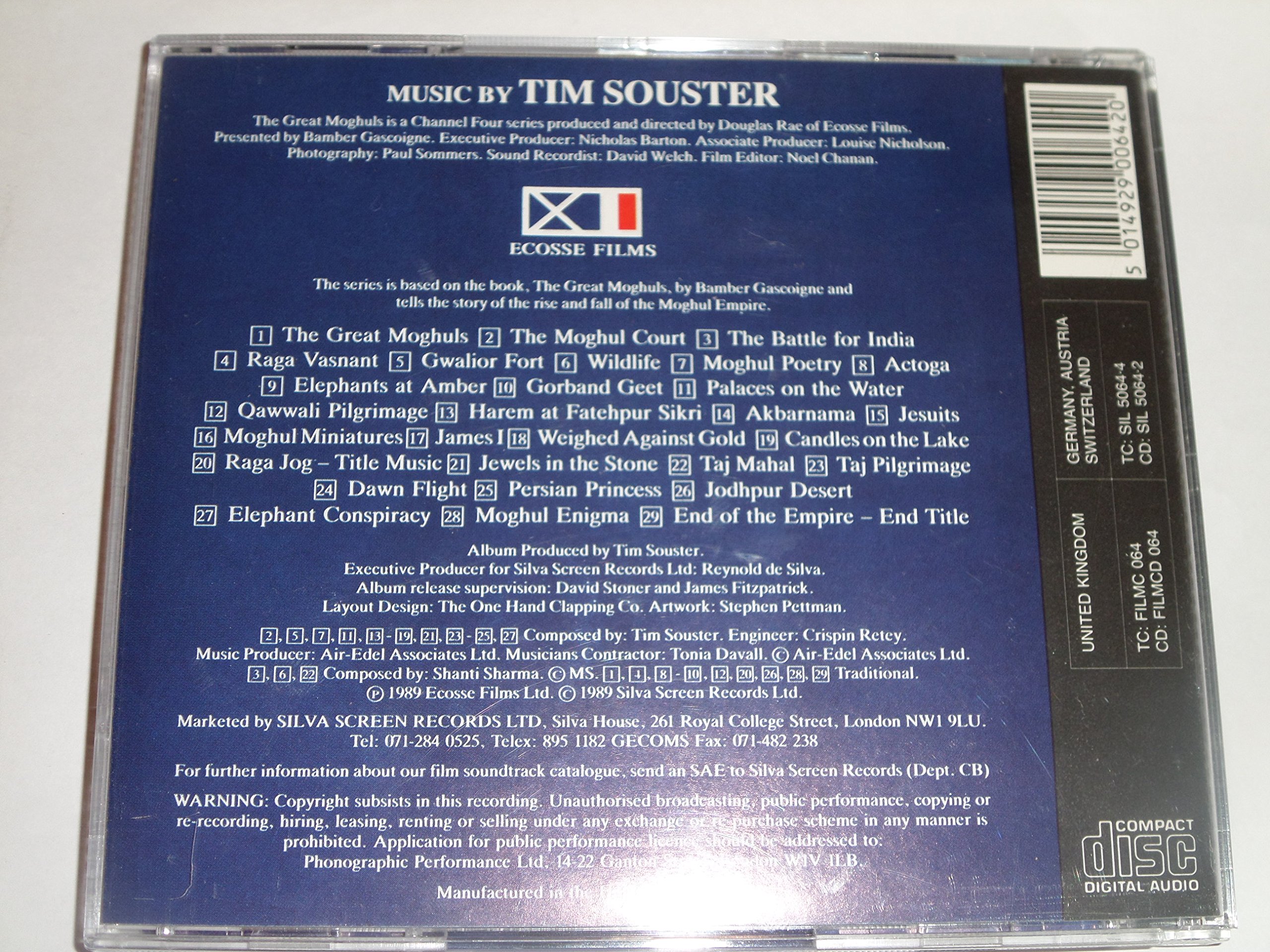 Great Moghuls, Tim Souster [Soundtrack] [Import]
