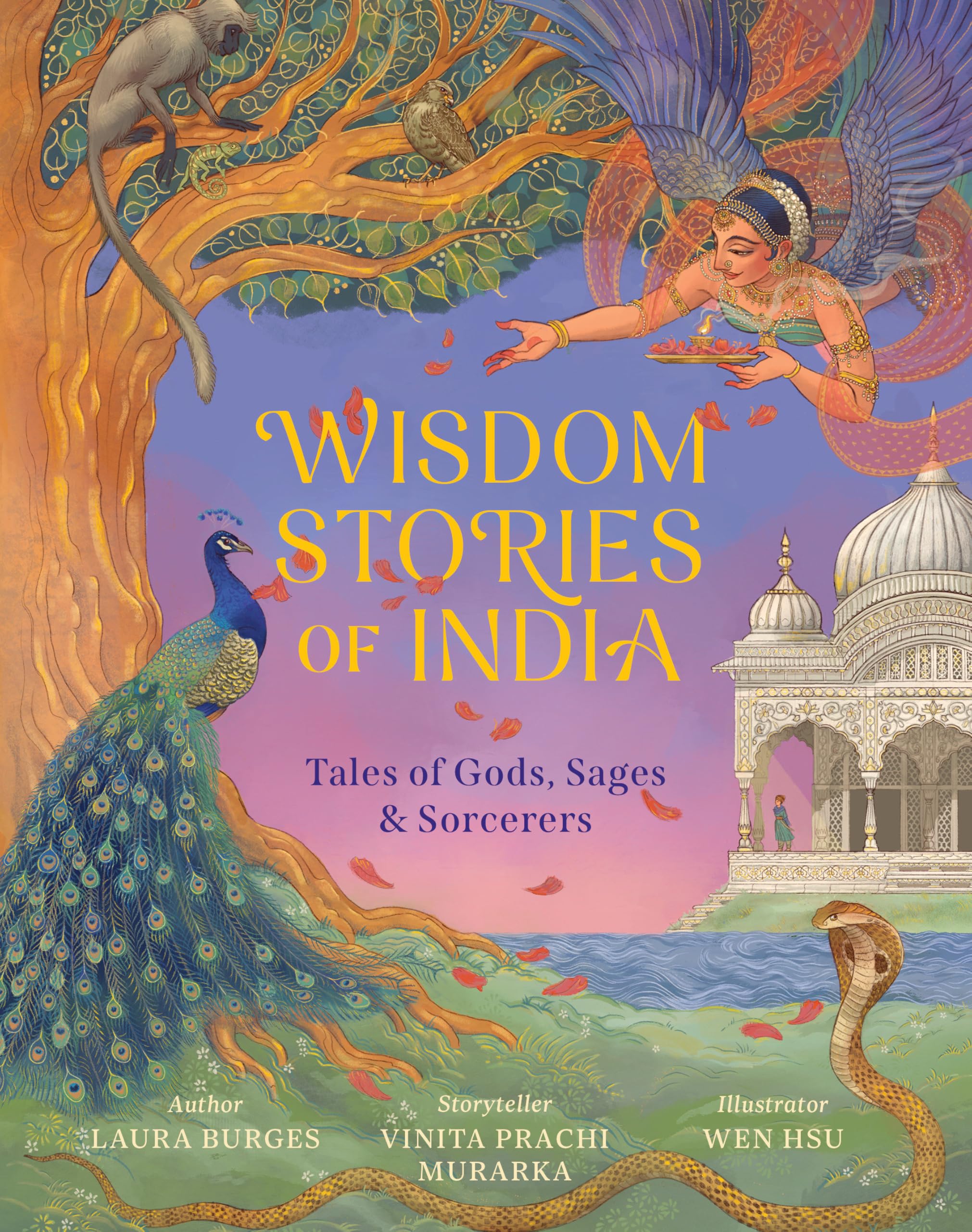 Wisdom Stories of India by Laura Burges (Hardback Book)