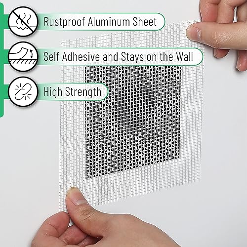 Miniatura 3 de Bates Choice - Kit de reparación de paneles de yeso, 16 piezas, kits de parches de pared seca, kit de parches de reparación de pared, kit de