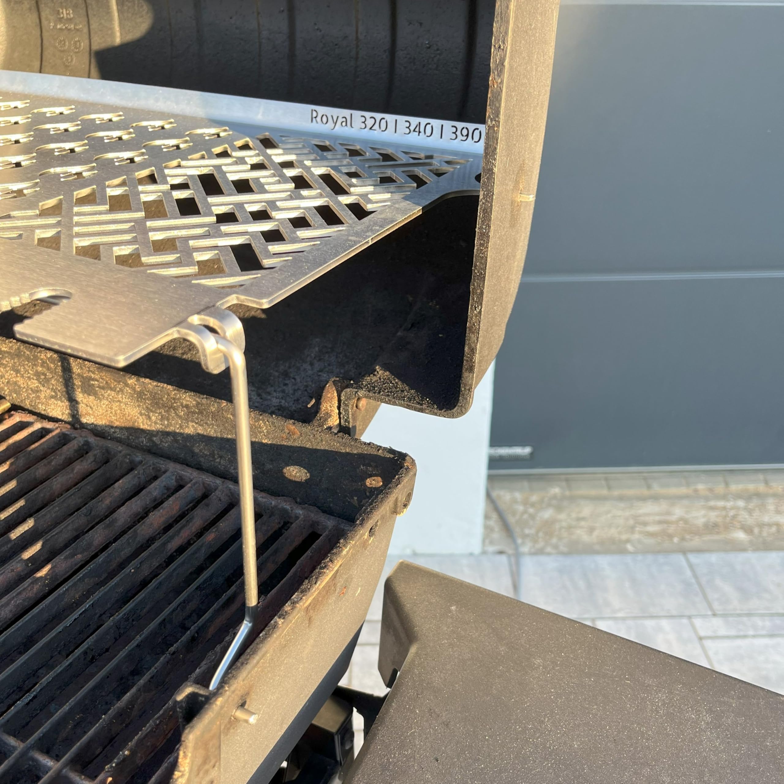 Grillrost.com Das Original Stacja wielofunkcyjna Broil King - Royal 320/340/390 - ruszt do podgrzewania