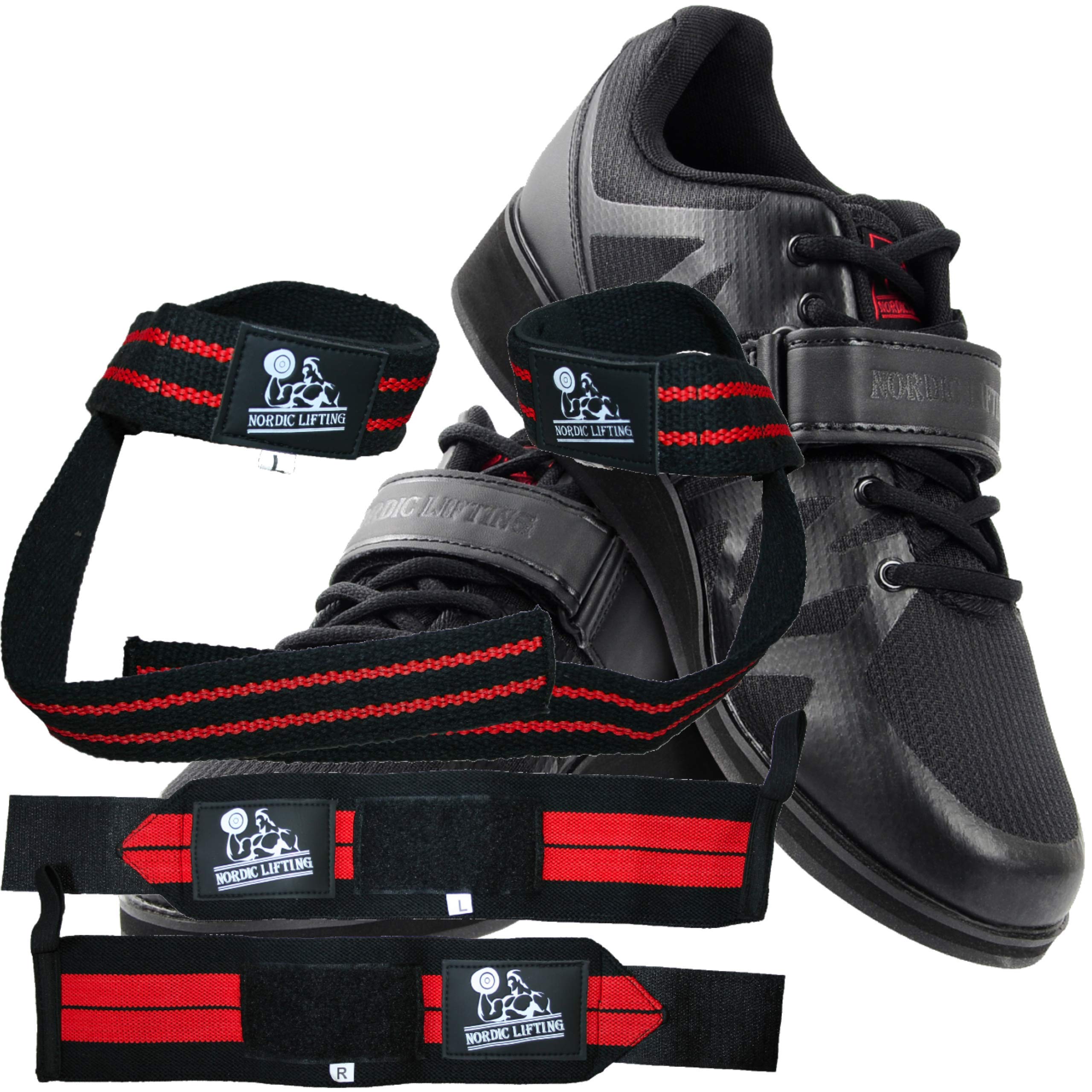 Nordic Lifting Amazon Lifting Shoes Elevated Heel AOLEXWU Men's