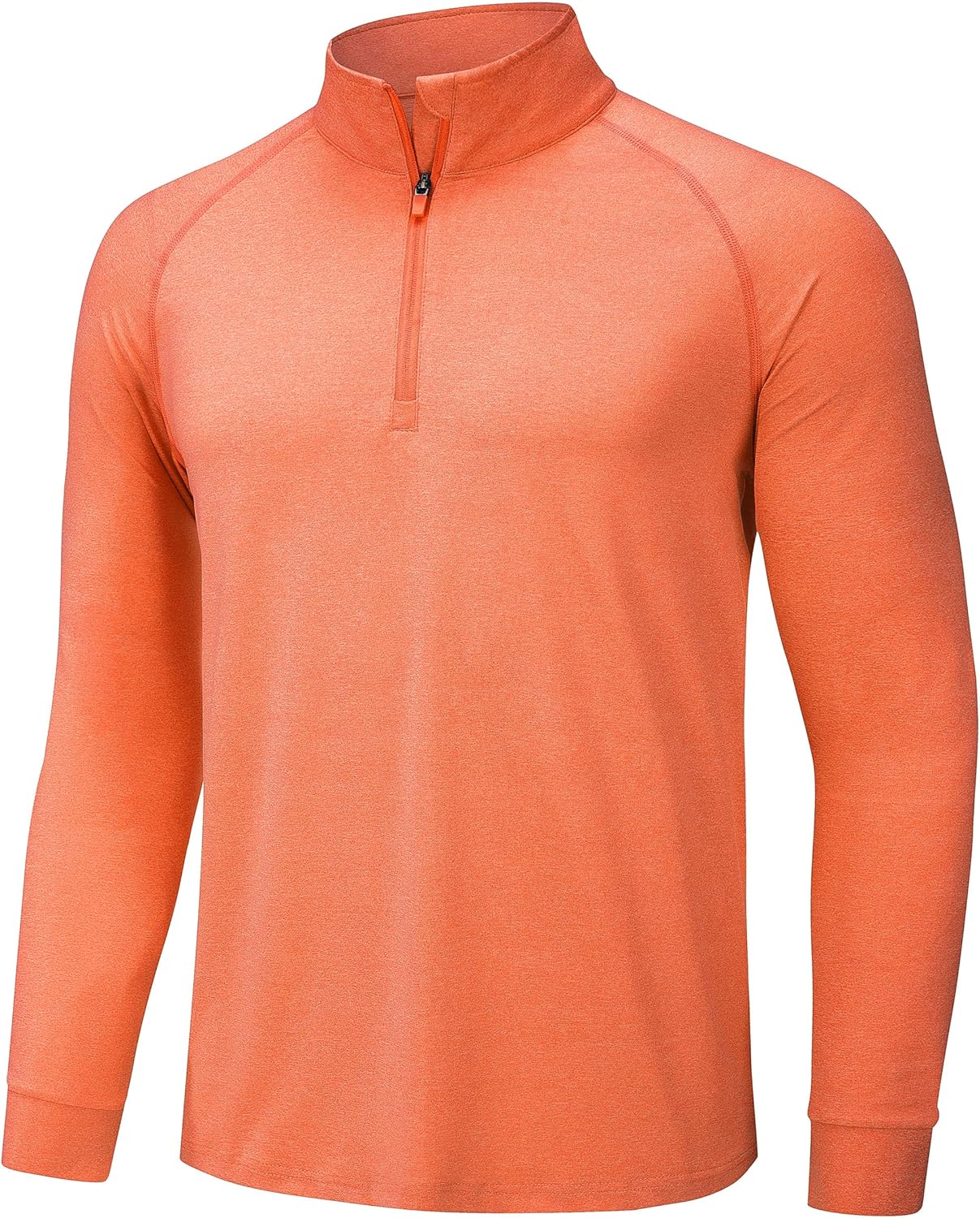 TACVASEN Men's 1/4 Zip Shirts Long Sleeves Lightweight Sun Protection UPF 50+ Tops Running Workout Golf