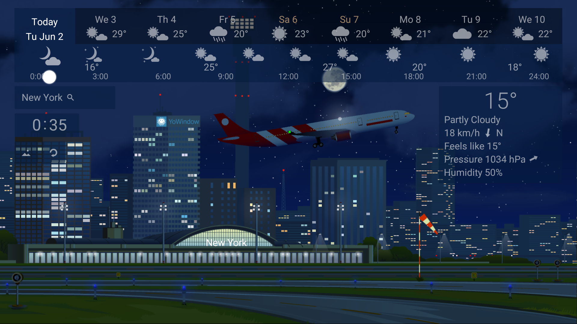 YoWindow Weather - App on the Amazon Appstore