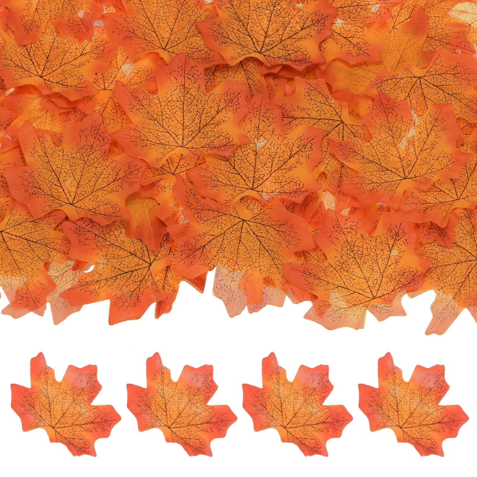 M METERXITY 300-Pack Artificial Maple Leaves