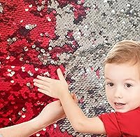 Vista 21 de Tela sensorial de lentejuelas para pared para niños, lentejuelas grandes de 0.2 pulgadas, materiales sensoriales para juegos inquietos para niños