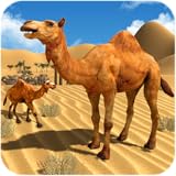 Play the role of virtual wild camel and survive