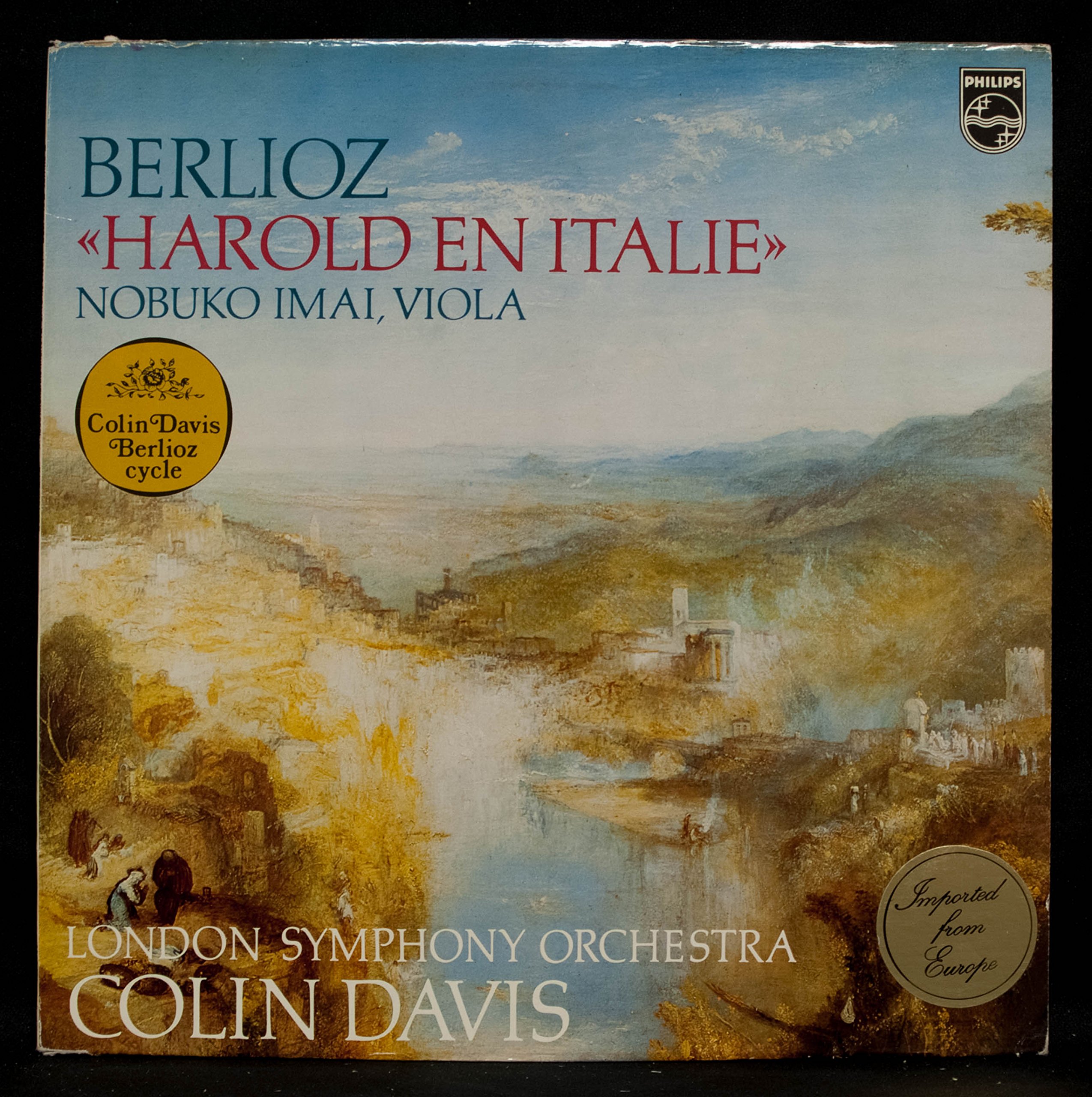 Hector Berlioz - Nobuko Imai , The London Symphony Orchestra , Sir Colin Davis - Harold En Italie - Philips - 9500 026