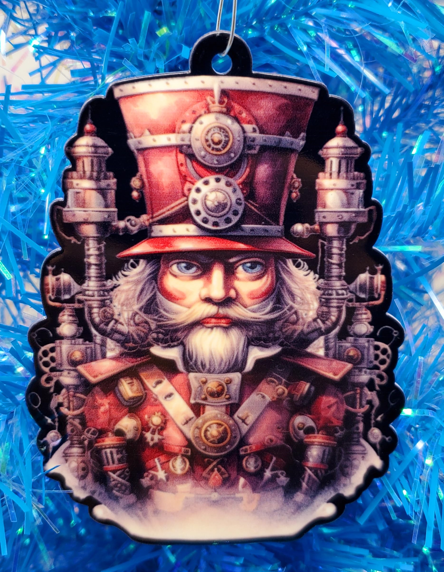 ♥️アンティーク サンタクロース NOEL Amazon.com: Santa Claus Steampunk Christmas Ornament : Home & Kitchen