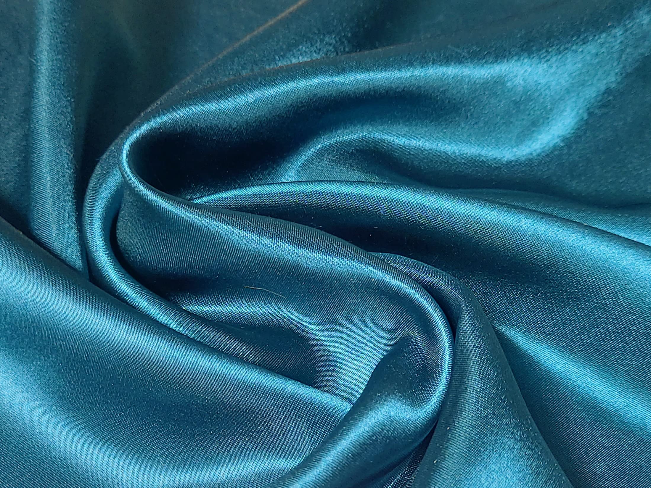 Tissu en polyester satiné liquide essence infroissable pour couture facile - 2
