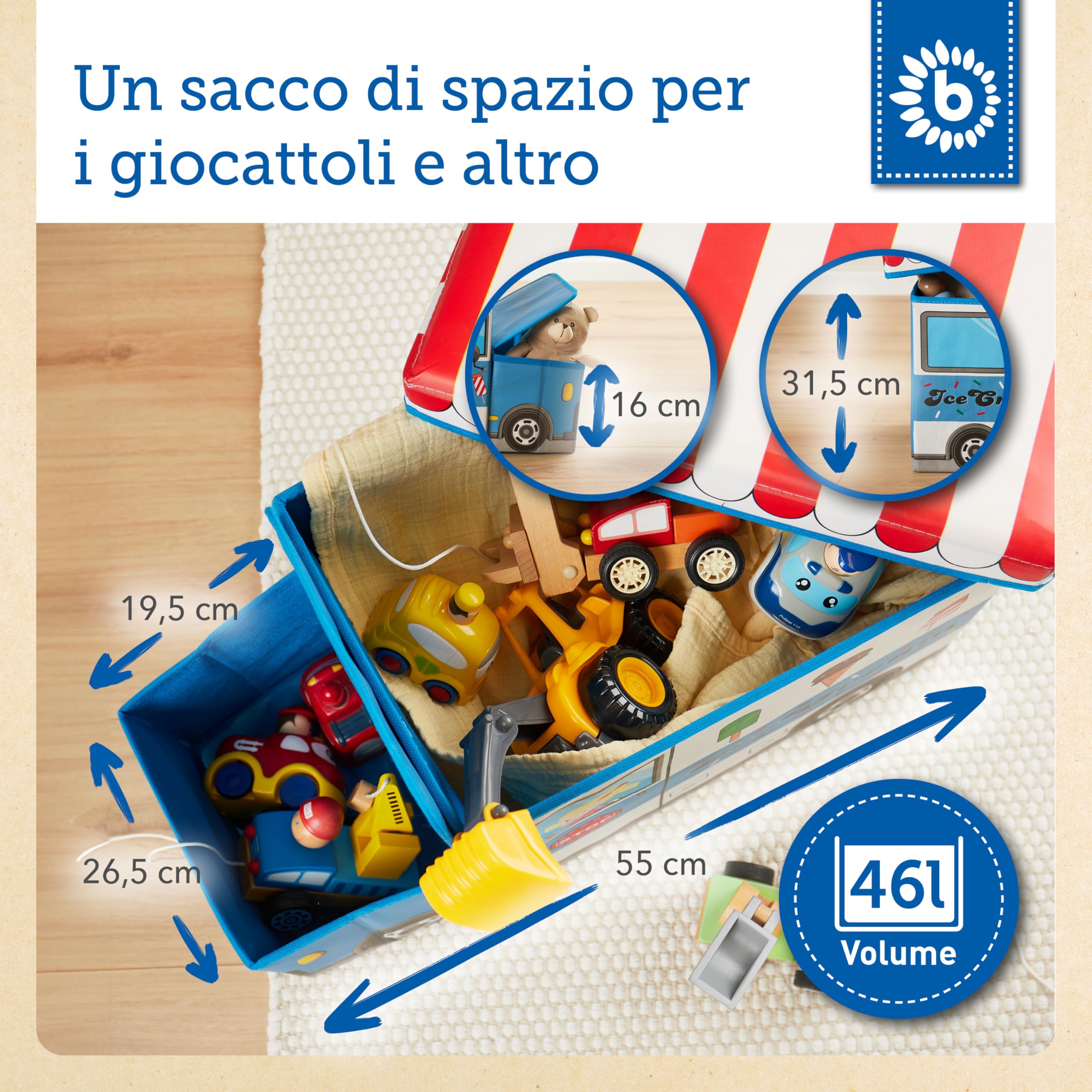 Contenitori e sedili Bieco