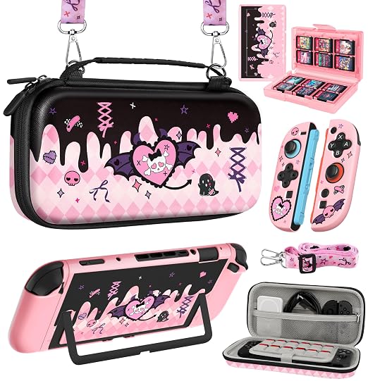 Amazon.com: Gurgitat 6in1 Kits Accessories Bundle for Nintendo Switch 2 ...