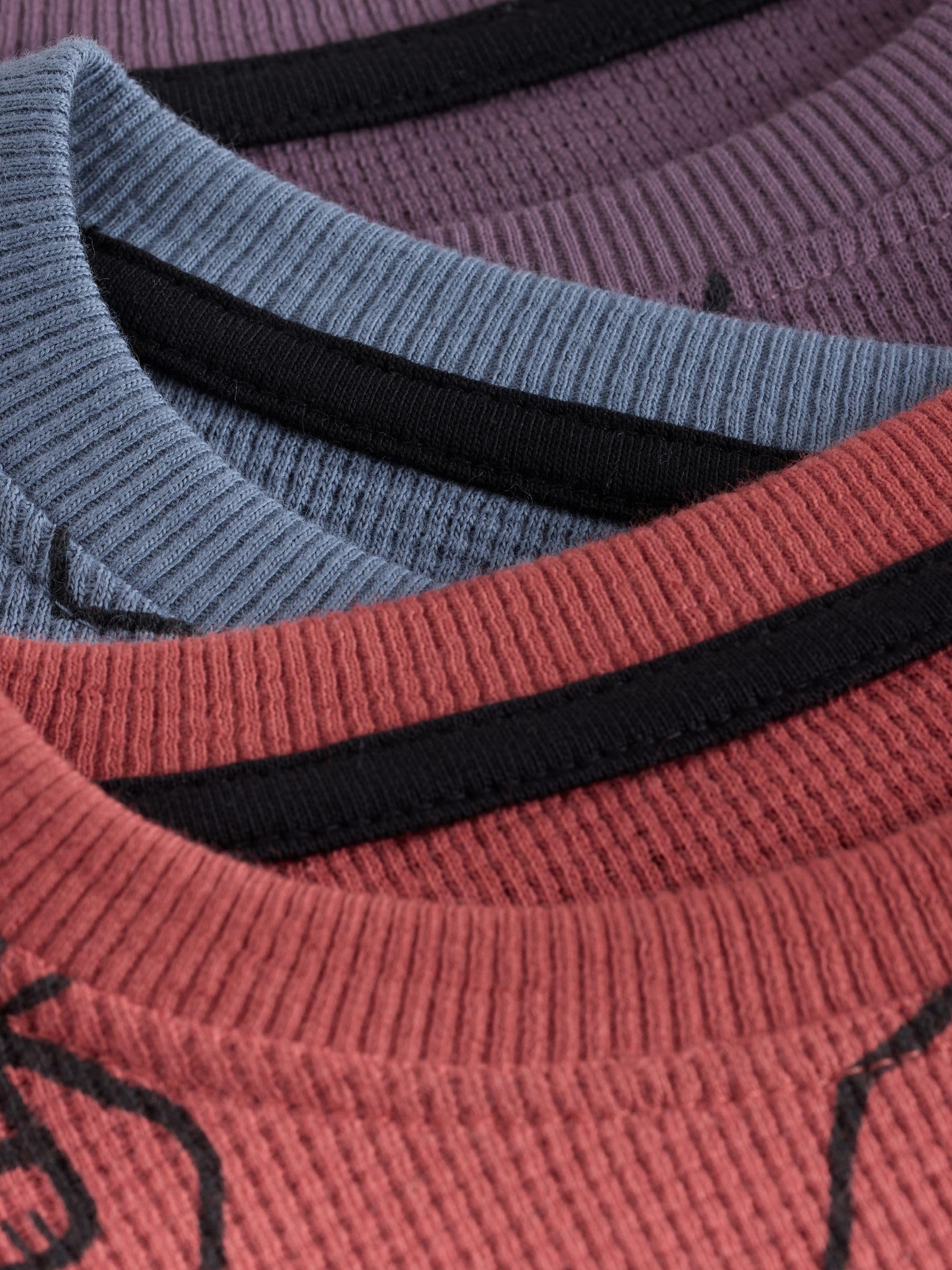 NEXT Jungen Schlafanzug in Oversized-Passform, 3er-Pack