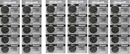 Energizer CR2032 Batería de moneda de litio de 3 voltios en embalaje original (10 baterías)