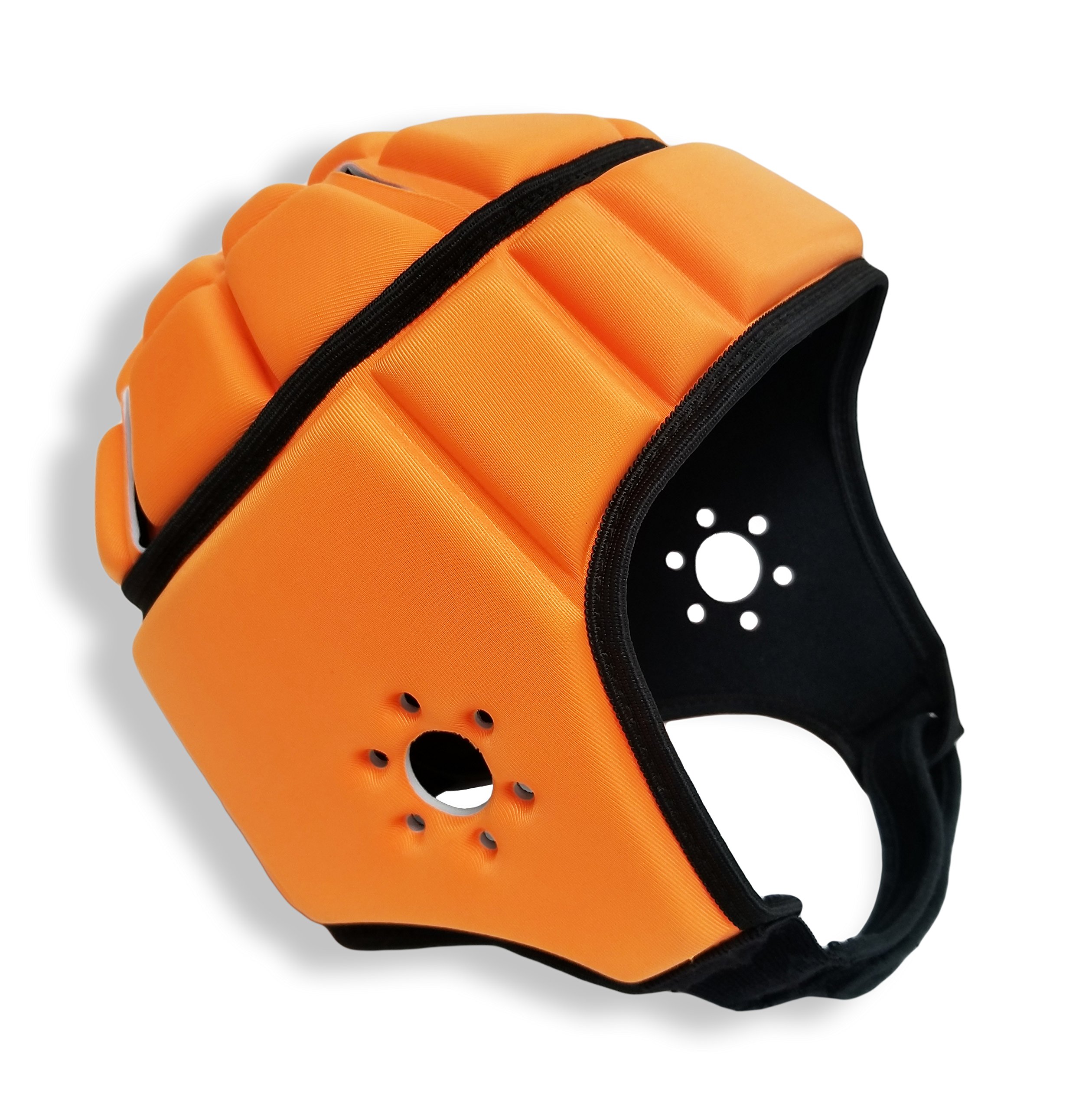 EliteTek Soft Padded Headgear - 7v7 Soft Shell - Rugby - Flag Football - Soccer Goalie - Youth & Adult Sizing