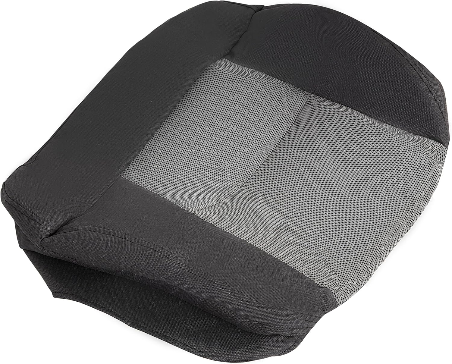 ECOTRIC Driver Side Bottom Seat Cover Compatible with 2004-2008 Ford F150 FX4 FX2 STX XLT Dark Gray Cloth Front Seat Cushion