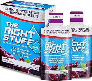 The Right Stuff Electrolyte Drink Concentrate - 10 Pouch Box - Grape