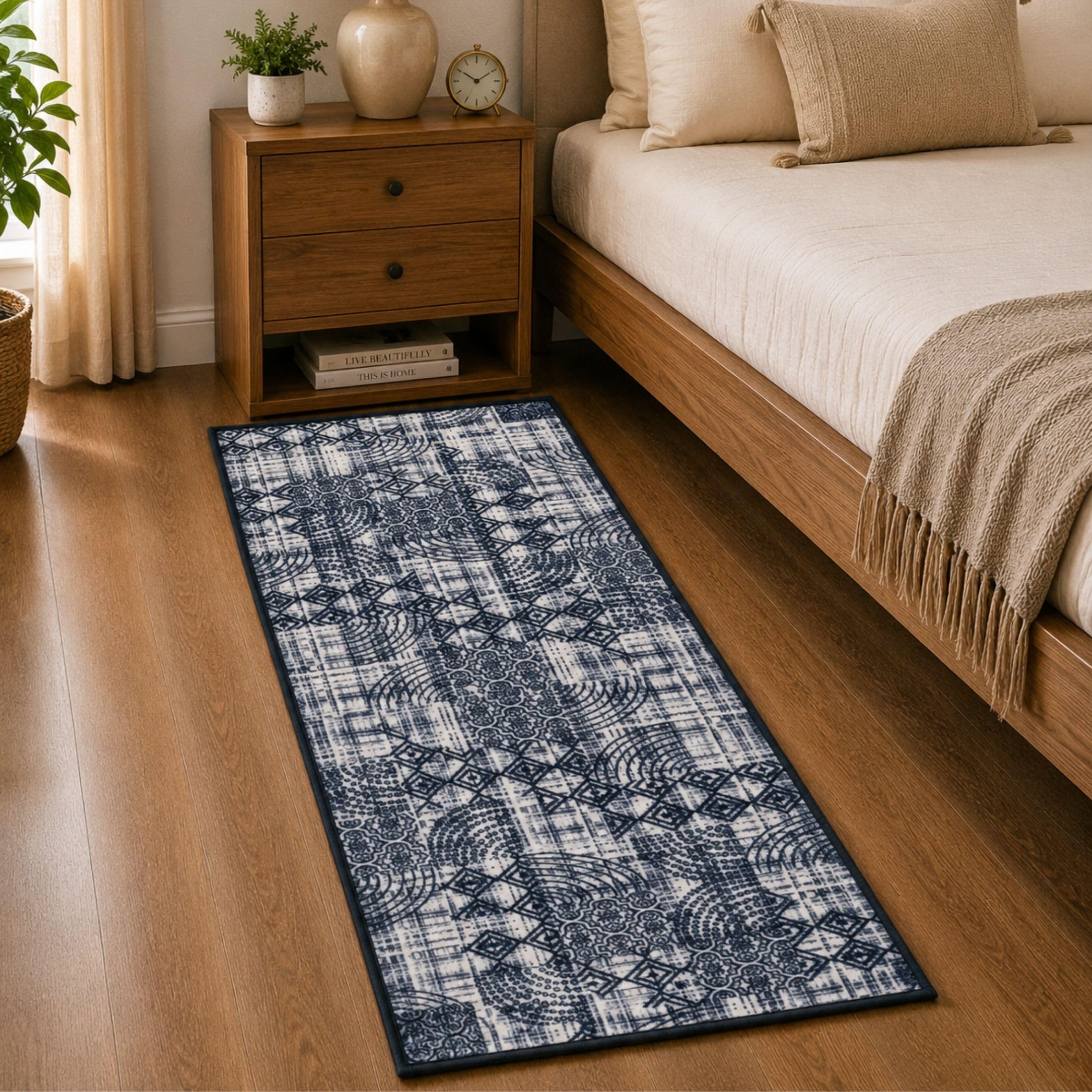 Vintage Digital Print Carpet - Soft Microfiber Rug -17 Vintage Digital Print Carpet - Soft Microfiber Rug -17