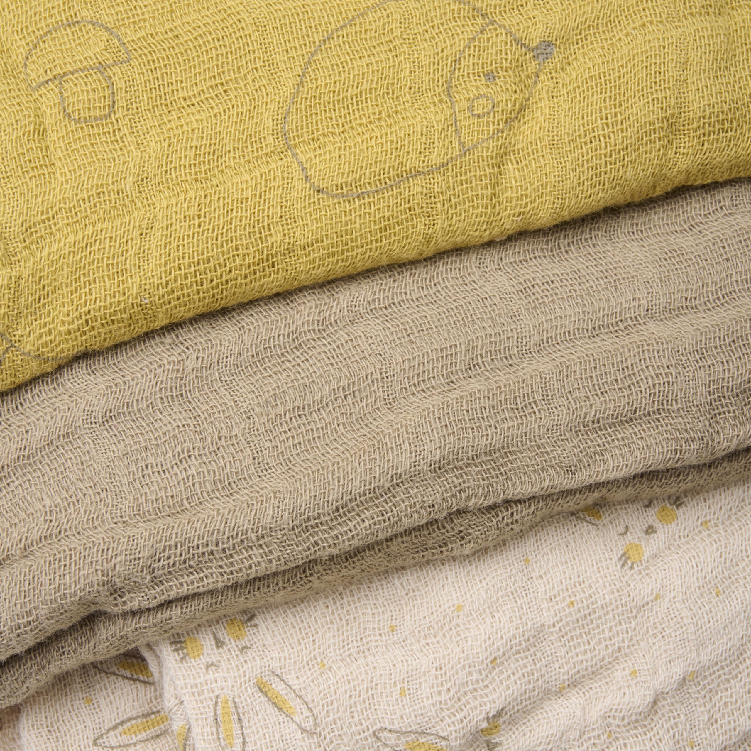PIPPI Pack de 6 pañales Unisex para bebé, 65 x 65 cm