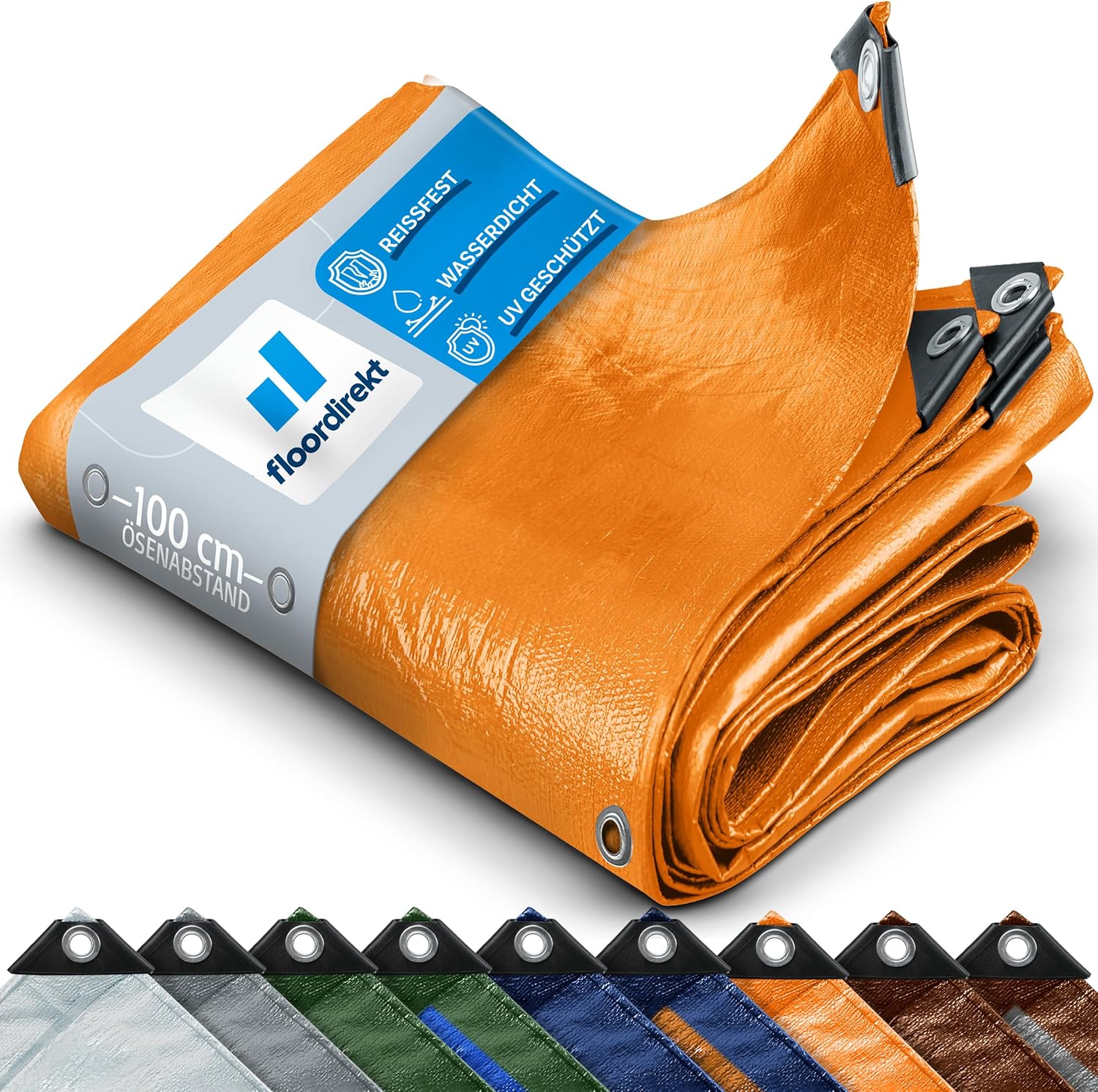 Floordirekt Abdeckplane Gewebeplane Schutzplane Bootsplane