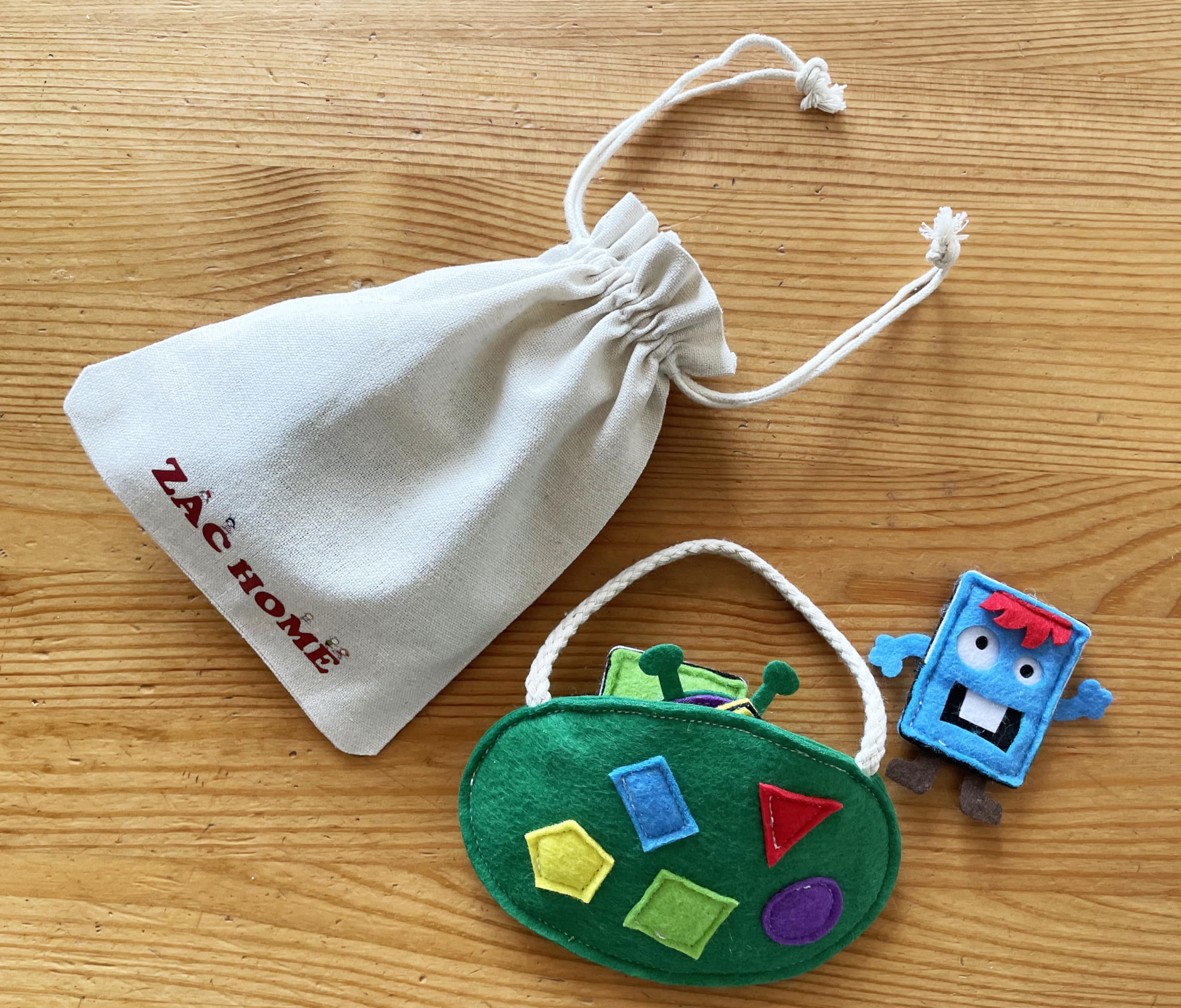 Square, Rectangle, Circle, Triangle, Pentagon 5 Shapes Finger Puppet - Fun and Educational Toy for Toddlers and Preschoolers - Image 4