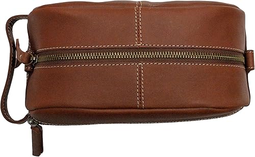 Miniatura 5 de Timberland Neceser de cuero para hombre Kit de viaje Accesorios Coñac talla única