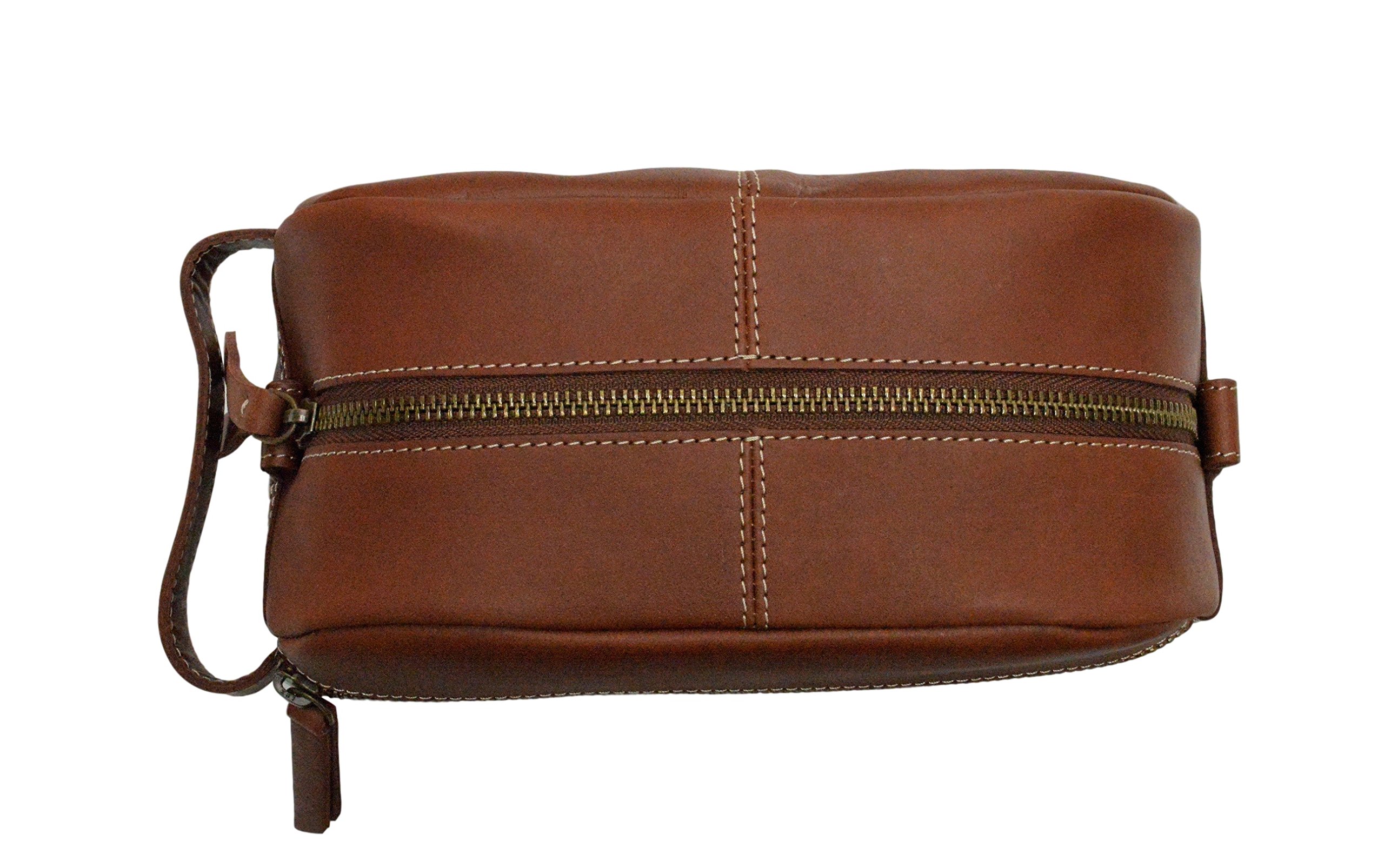 Timberland Herren Kulturtasche aus Leder - Braun - Einheitsgröße