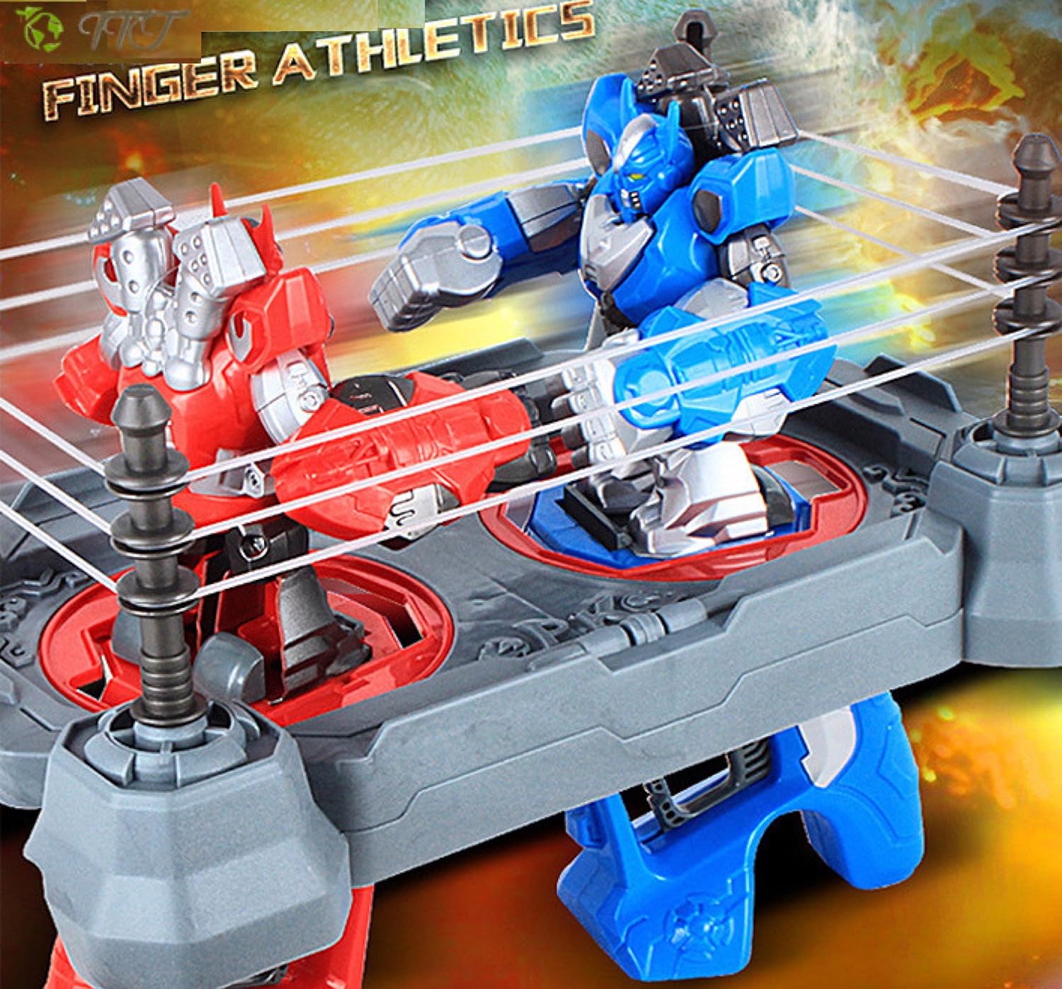 Amazon ガンガンgx 2人対戦 ロボット パンチ バトル こども用 おもちゃ ロボ 対決 玩具 パンチングレバーを操作して相手を倒せ 改造対戦型トイ おもちゃ