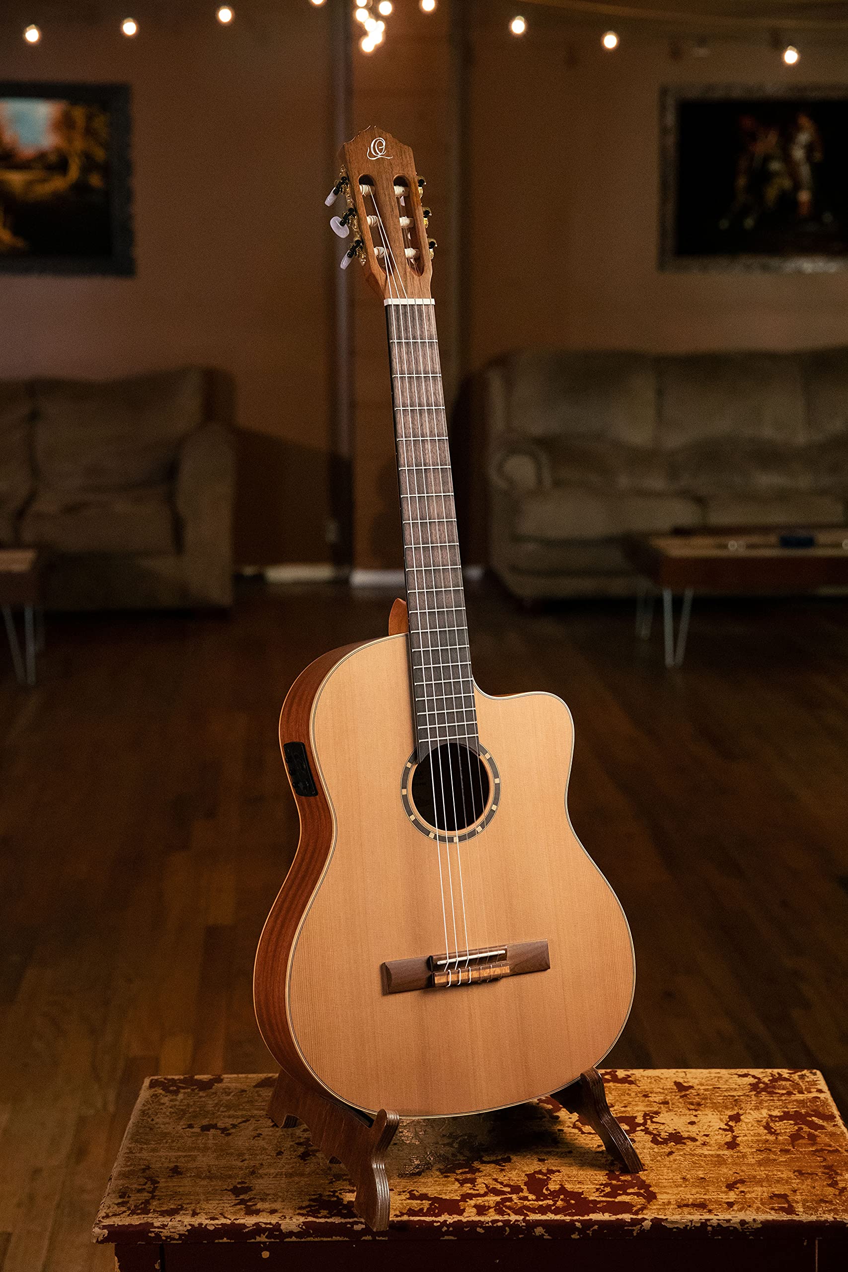 Ortega Guitars Rce131 Chitarra Classica 4/4, Marrone