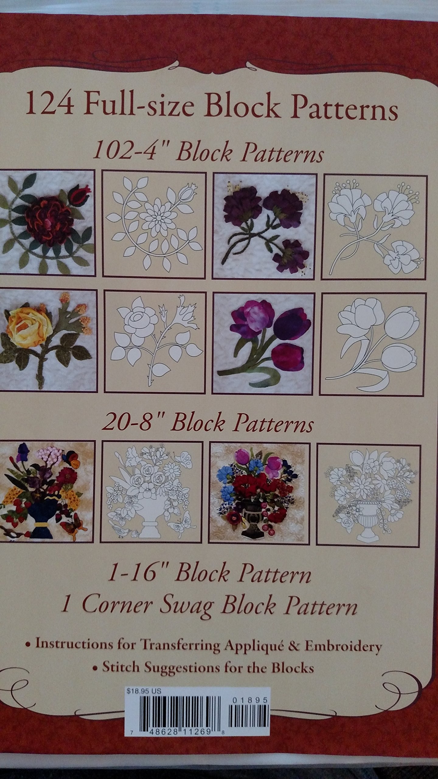 124 Full Size Block Patterns 102 4 Block Pattern | Desertcart INDIA