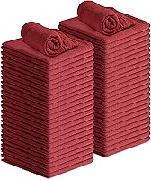 Vista 12 de Avalon Towels Paños de Algodón para Tienda – (Paquete de 100) Tamaño 30x36 Cm Paños de Limpieza – Toallas de Tienda Absorbentes y Toallas