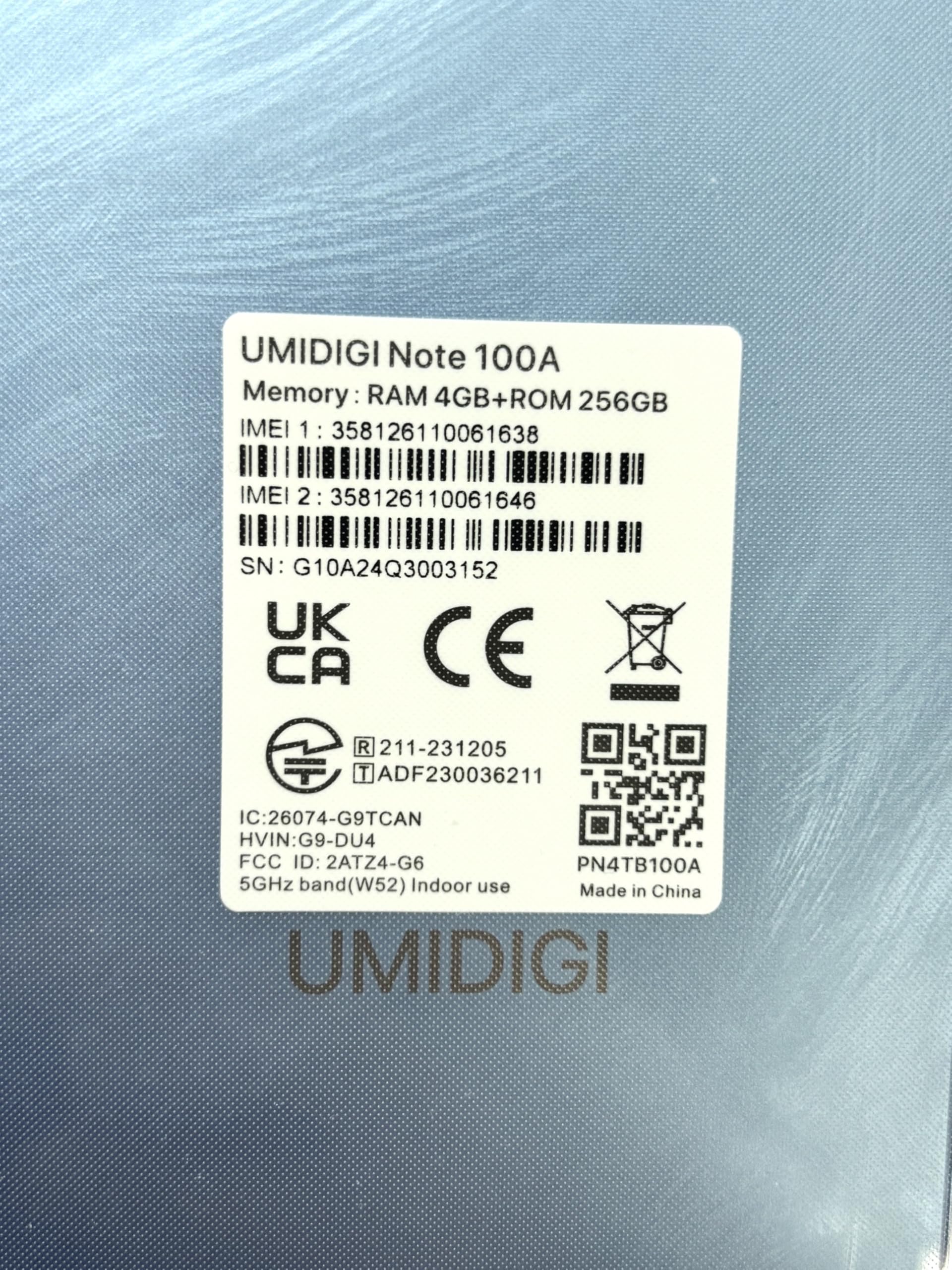 UMIDIGI Handy Android 14, 8+256GB/1TB TF Smartphone Ohne Vertrag, 120Hz 6.8 Zoll HD+ Smartphone, Bluetooth 5.2, 5000mAh, Octa Core, 4G Dual SIM/Face ID/Fingerprint/13MP/GPS/OTG-Note 100A