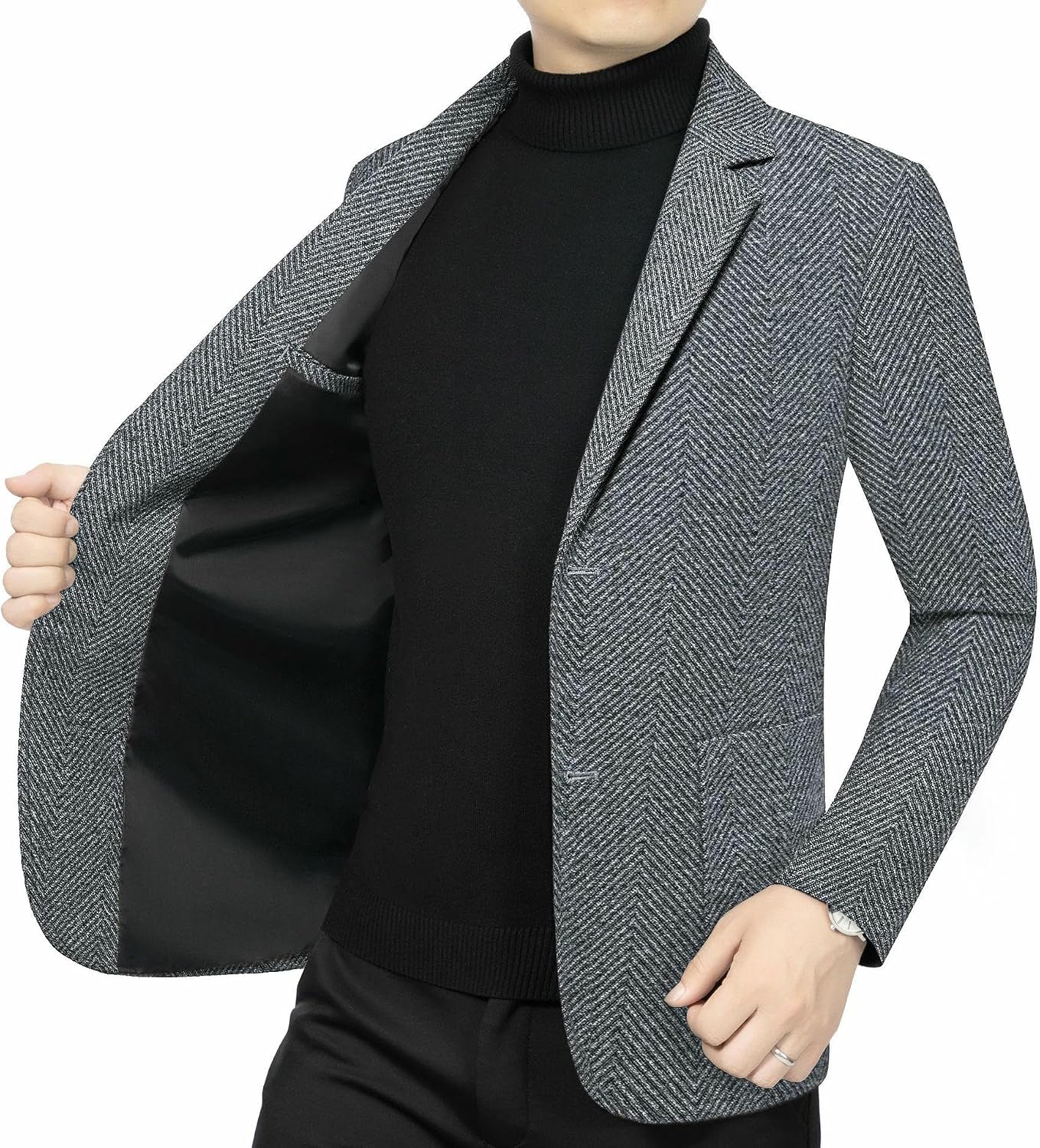 Men’s Autumn Korean Style Slim-Fit Classic Comfortable Business Casual Blazer
