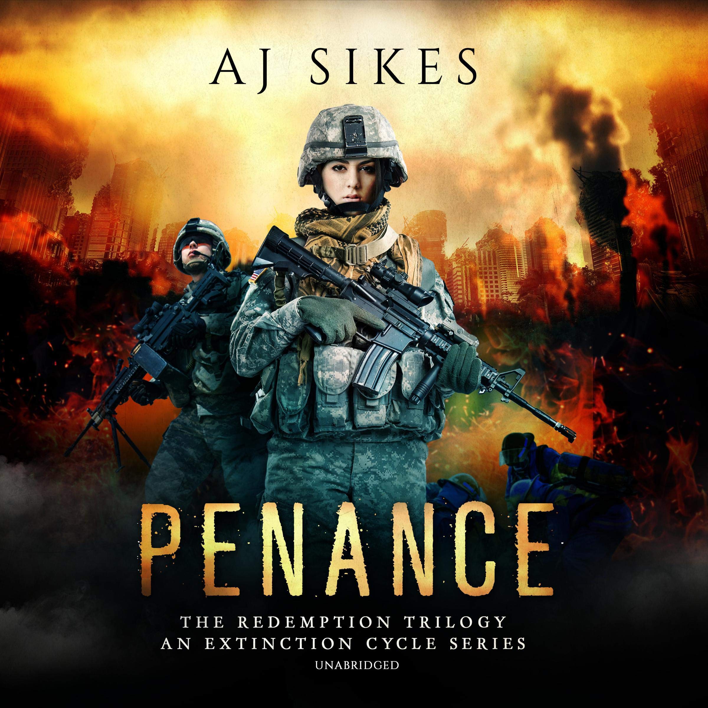 Cover art for Penance: An Extinction Cycle Story
