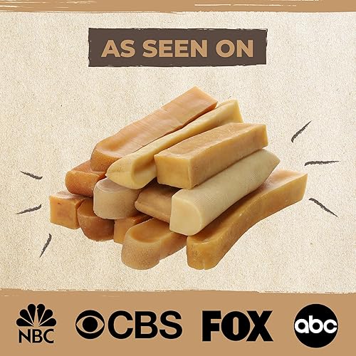 Miniatura 43 de Mighty Paw Yak Cheese - Masticables para perros – Masticables duros totalmente naturales de larga duración para masticadores agresivos – Golosina