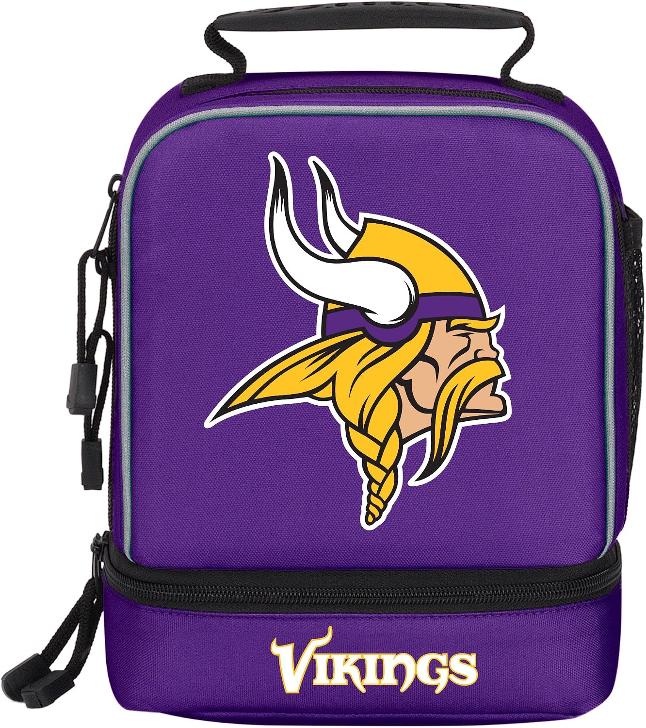 Officially Licensed NFL "Spark" Lunch Kit, Multi Color, 9" x 4.5" x 7.25"