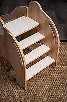 Vista 9 de Avenlur Nima - Tobogán interior con forma de elefante Montessori Waldorf, seguro, resistente y confiable, espacio de juego interior perfecto