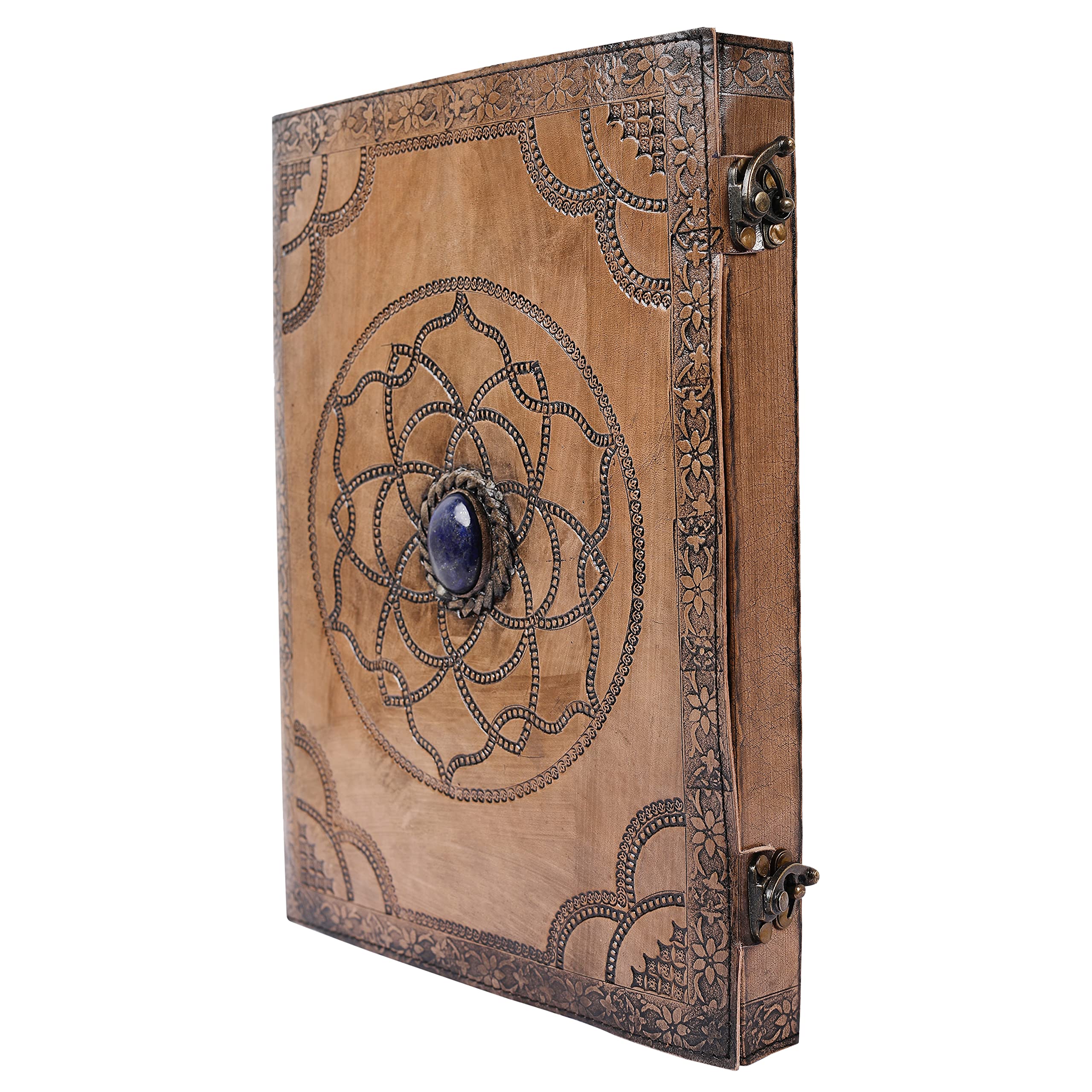OVERDOSE Leather Journal, Handmade Antique Journal For Students & Office For Men Women Diary Leather Sketchbook Drawing - Image 4