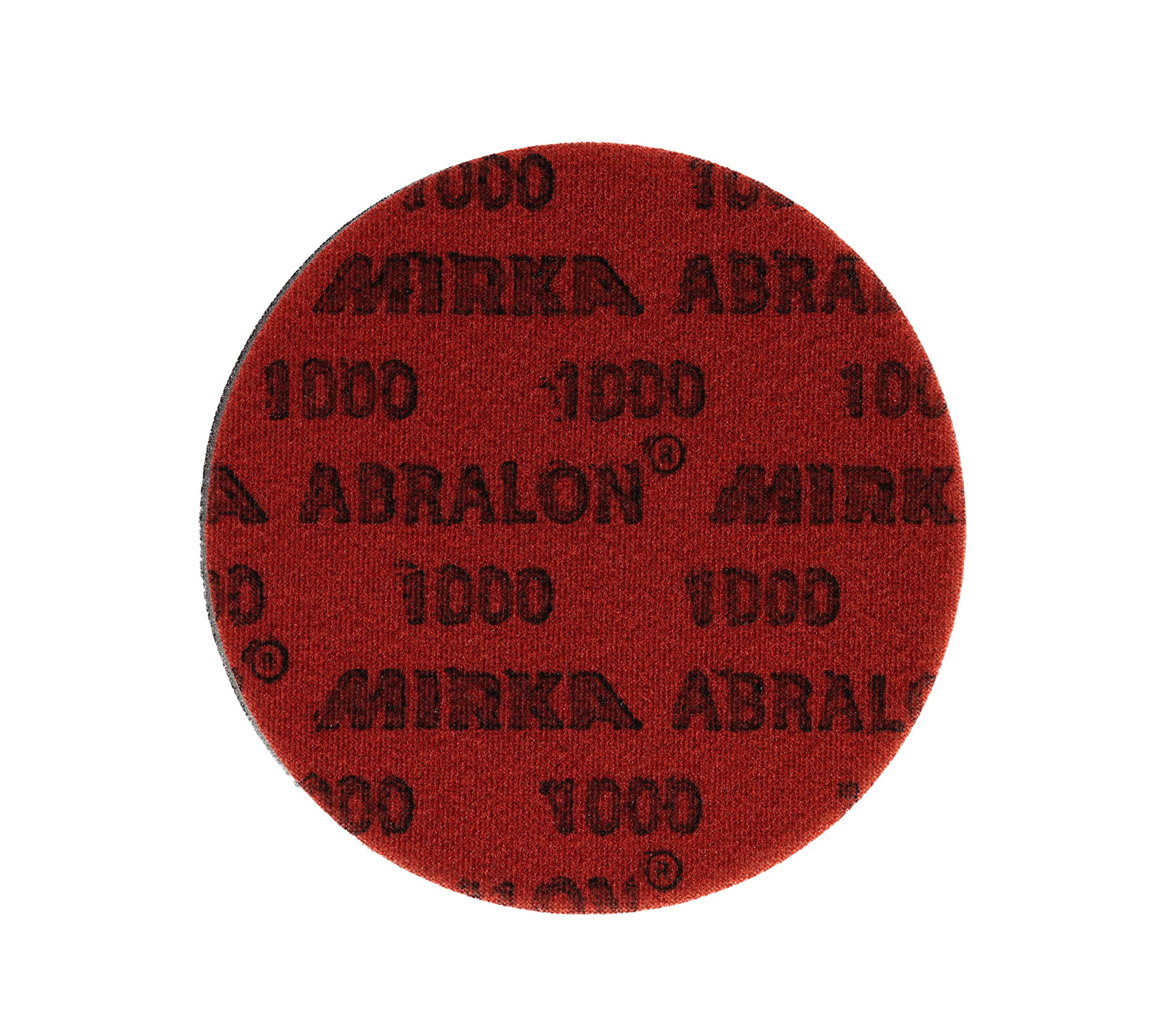 Mirka Abralon Disque abrasif auto-agrippant Ø 150 mm 1000 grain | Disques abrasifs Mirka Abralon 1000 grain pour ponçage précis peinture bois plastique finition lisse durable auto-agrippant