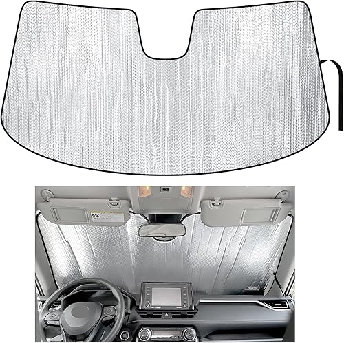 YelloPro - Protector de parabrisas delantero de ajuste personalizado para Toyota RAV4 SUV 2019, 2020, 2021, 2022, 2023, 2024 2025, LE XLE Premium