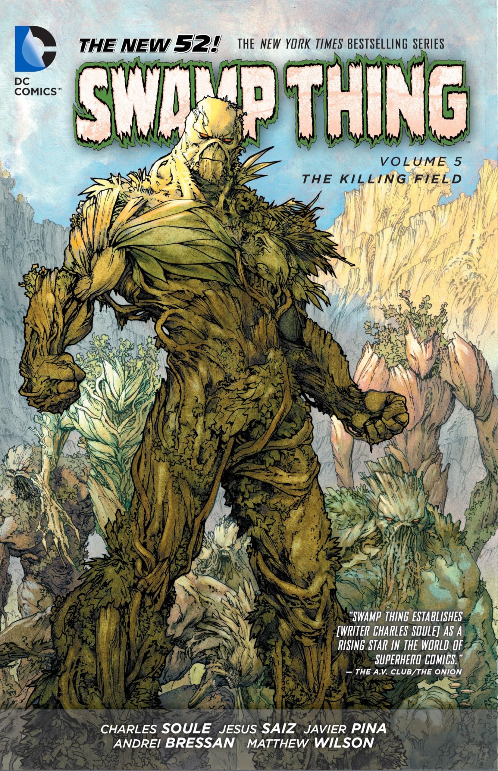 Swamp Thing Vol. 5: The Killing Field (The New 52) by Soule
