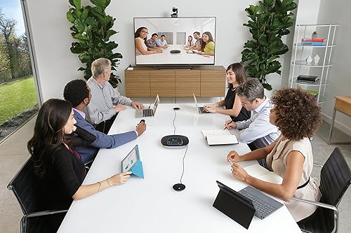 Miniatura 7 de Logitech Paquete de videoconferencia grupal con micrófonos de expansión para grandes salas de reuniones (renovado)