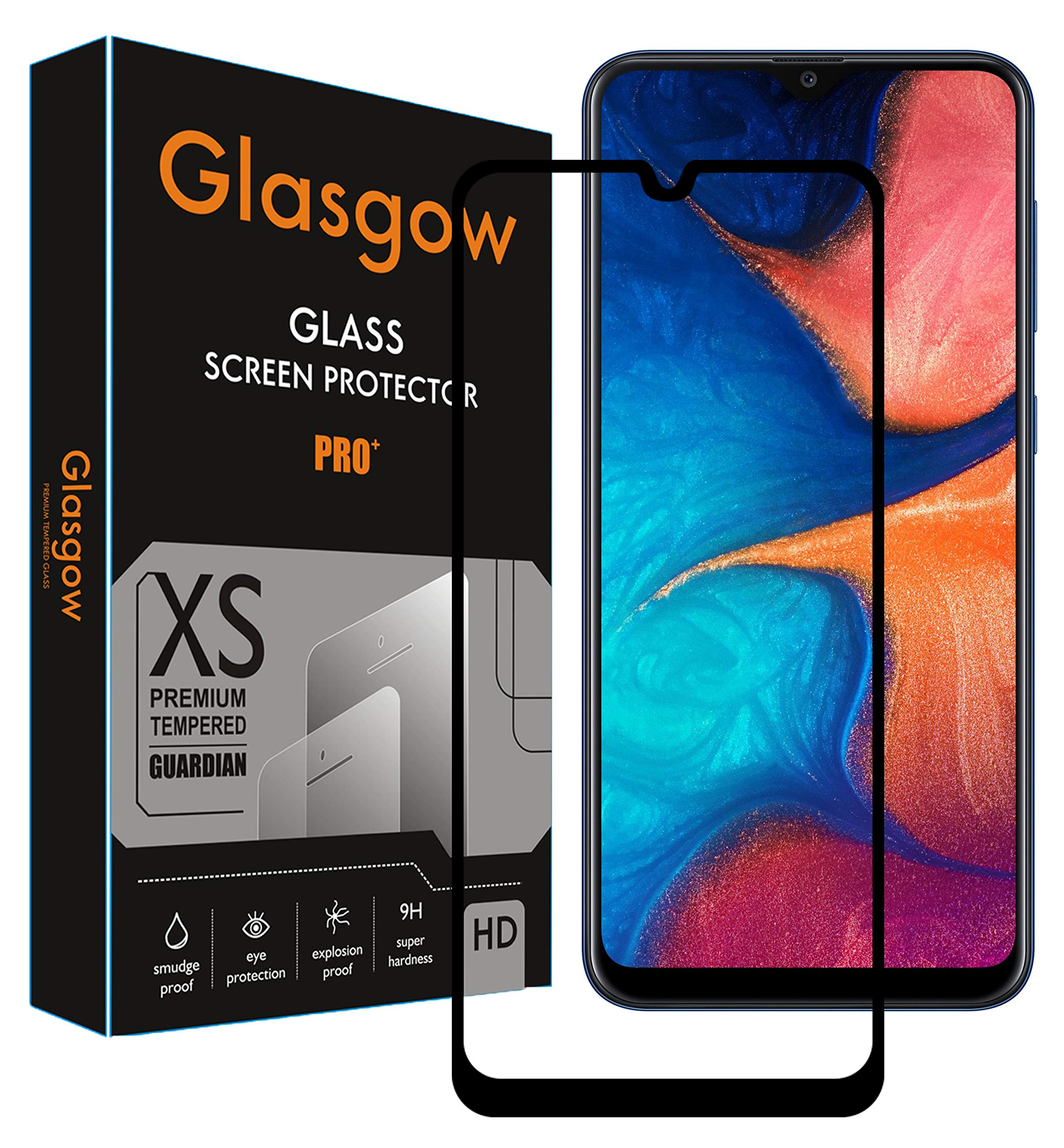 Glasgow Premium Edge to Edge Tempered Glass Screen Protector for Samsung Galaxy A33 5G [flexible] [Gorilla] Bubble Free Installation [Screatch proof] [Guard] - Black (B0B824S8NY) Amazon Price History, Amazon Price Tracker