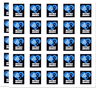 Erb's Palsy Scrapbook Stickers 50 Pack 1 Inch Waterproof Vinyl | Cute Aesthetic Gift, Teen Craft Supply, Positive Vibe Decor, Everyday Thank You, Laptop Water Bottle, Tumbler Phone Case