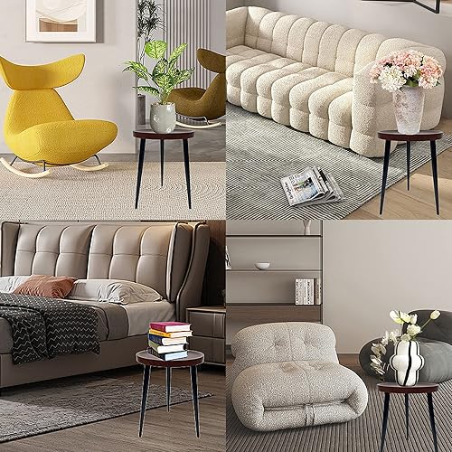 Miniatura 2 de HAINARverS Soportes de madera para plantas de interior altos, soporte para macetas, estante para plantas de mediados de siglo para macetas de