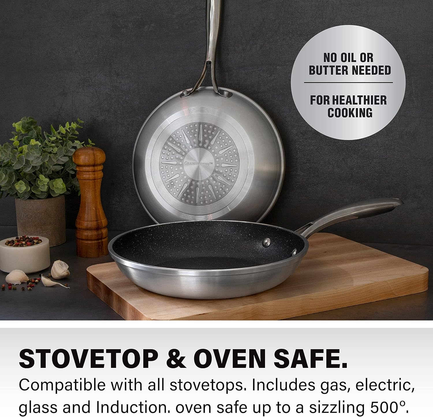 Nonstick Fry Pan for Healthy Cooking