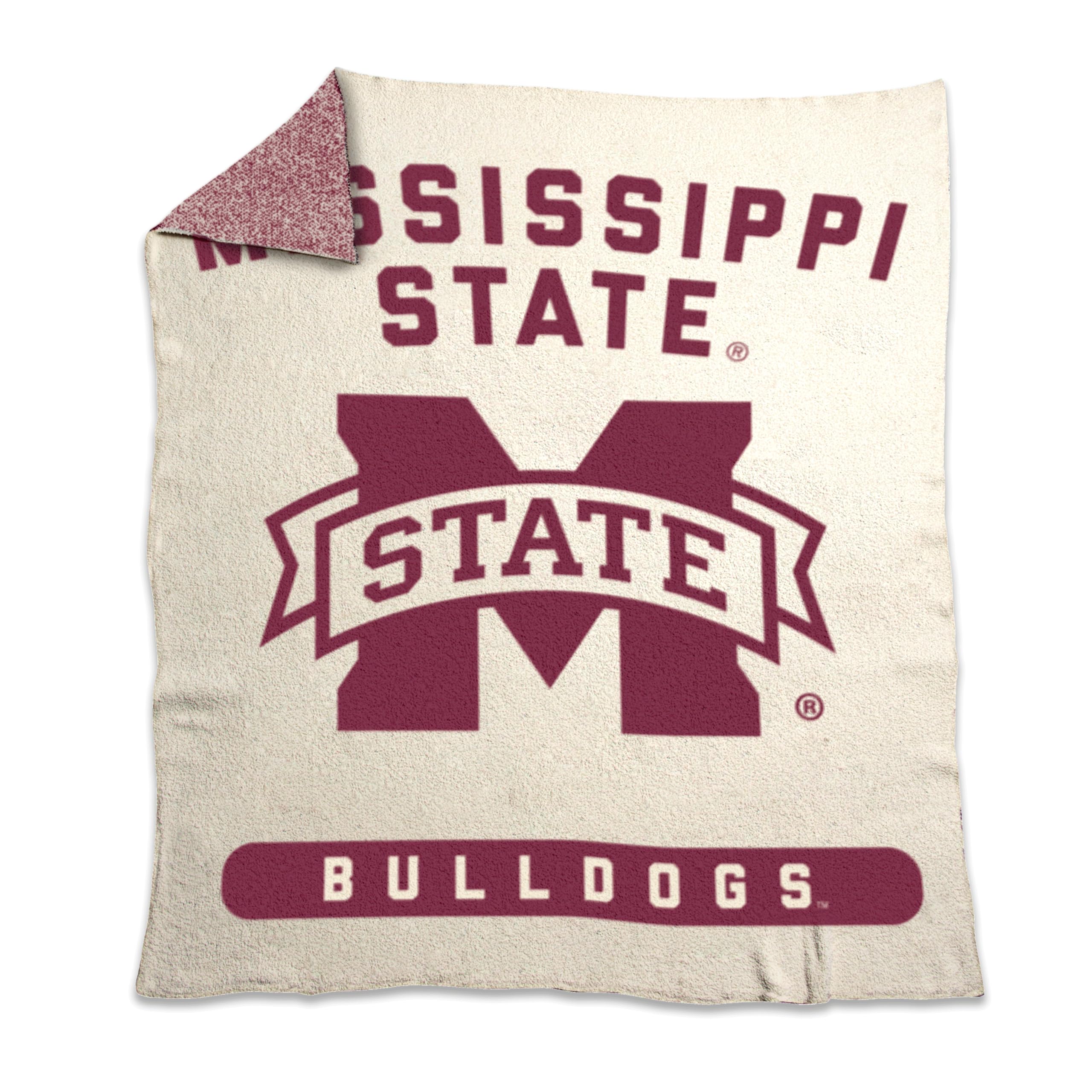 Logo Brands NCAA Luxe Dreams Blanket -Ultra-Soft & Cozy Plush Prime Fleece – 60” x 70” – Team Color Logo – Durable & Warm for Tailgating, Couch, or