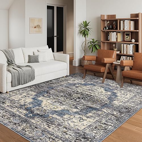 Miniatura 43 de Alfombras antideslizantes de 2.6 x 8 pies de befbee, alfombras resistentes a las manchas para pasillos, cocina y entrada, alfombras lavables