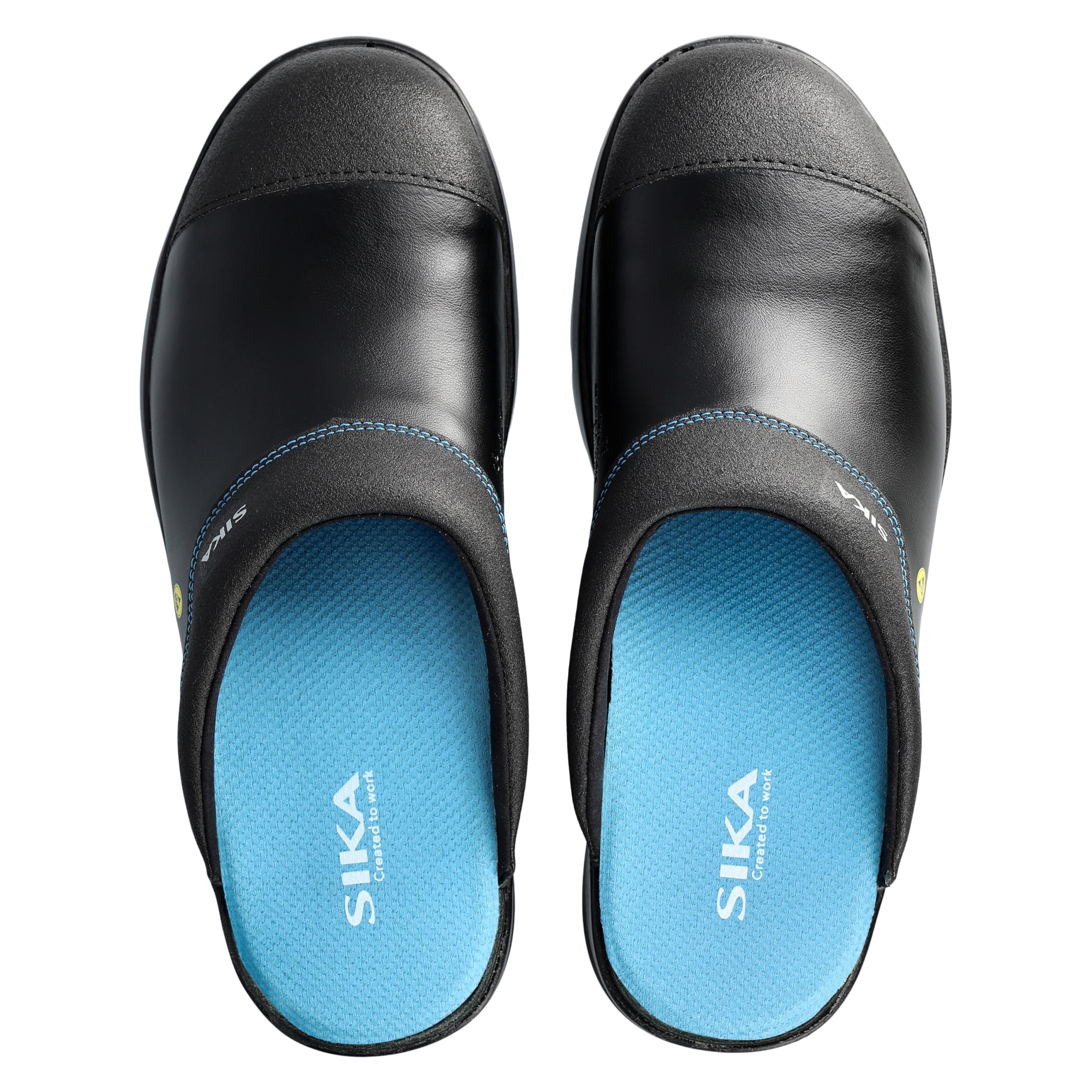SIKA - Calzado de protección de Piel para hombre Negro negro, color Negro, talla